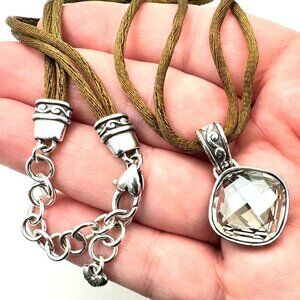Brighton Womens Necklace Venus Rising Silver 16 - 18 Inch Necklace